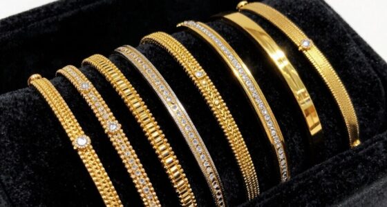 top gold engagement bracelets