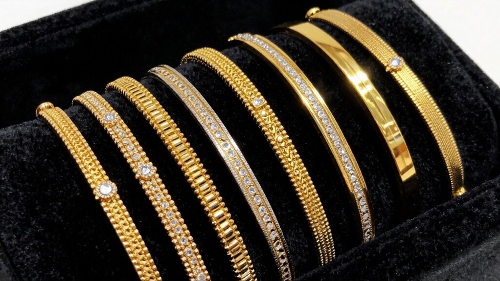 top gold engagement bracelets