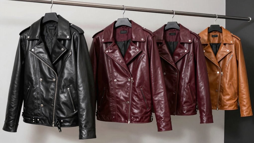 top plus size leather jackets