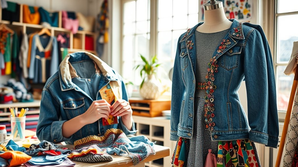 upcycled wardrobe creation tips