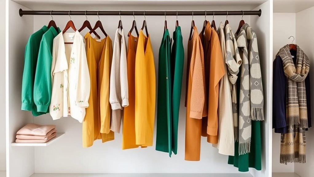 update wardrobe with seasonal hues