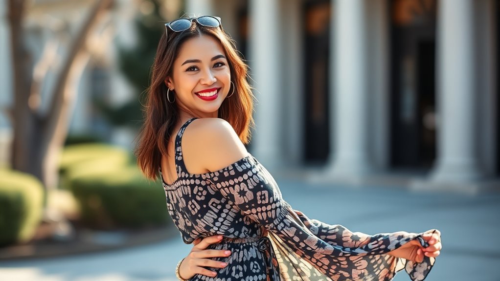 use flattering body angles