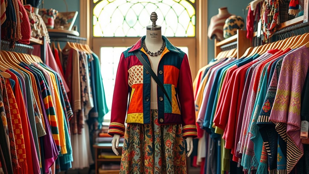 vibrant thrifted style expression