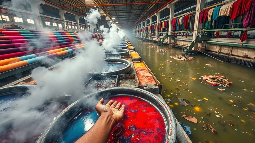 water intensive textile pollution