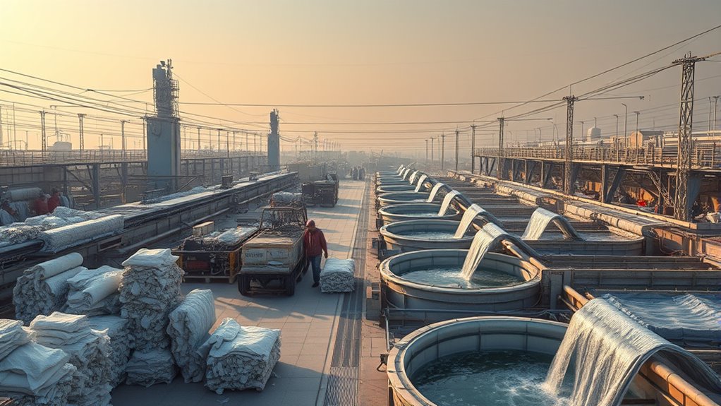 water intensive textile production