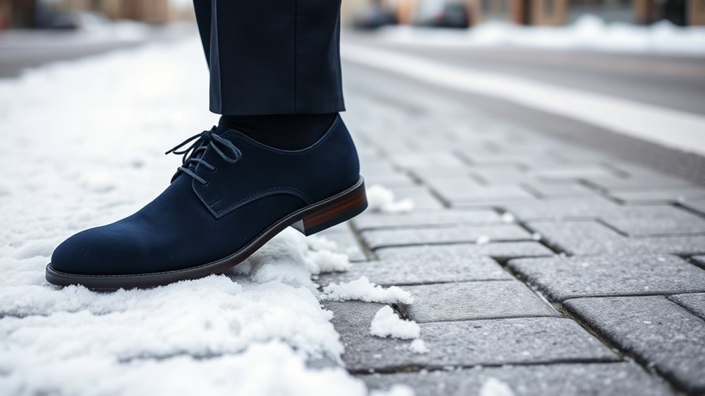 winter suede shoe essentials