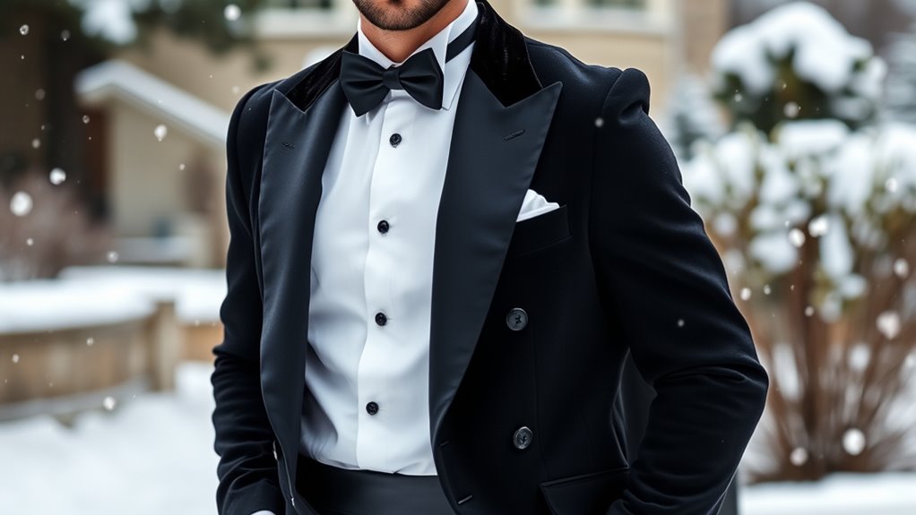 winter tuxedo considerations