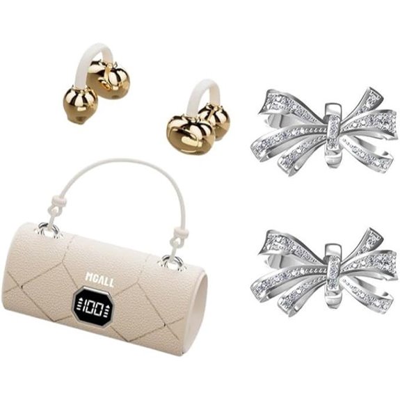 wireless women s clip on headphones