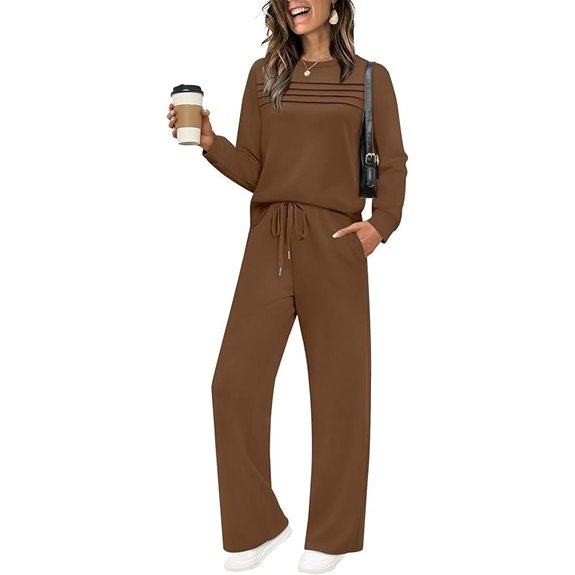 WIHOLL Women's 2-Piece Lounge Tracksuit Set