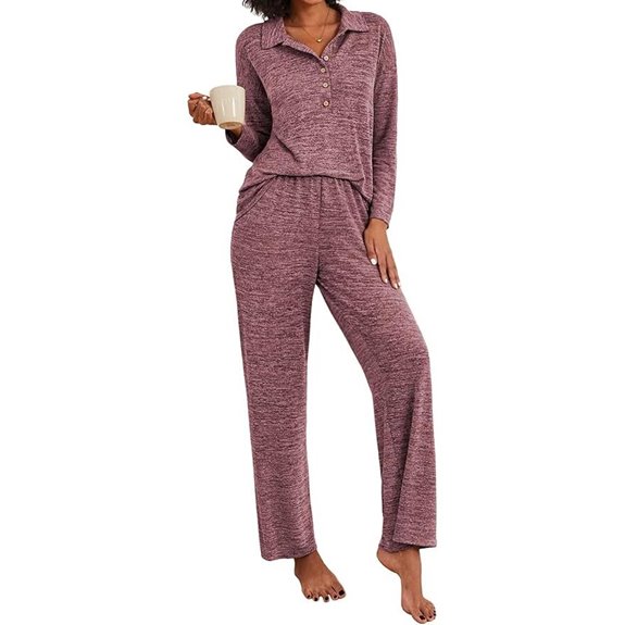 Ekouaer Women's Knit Pajamas Set (2-Piece)