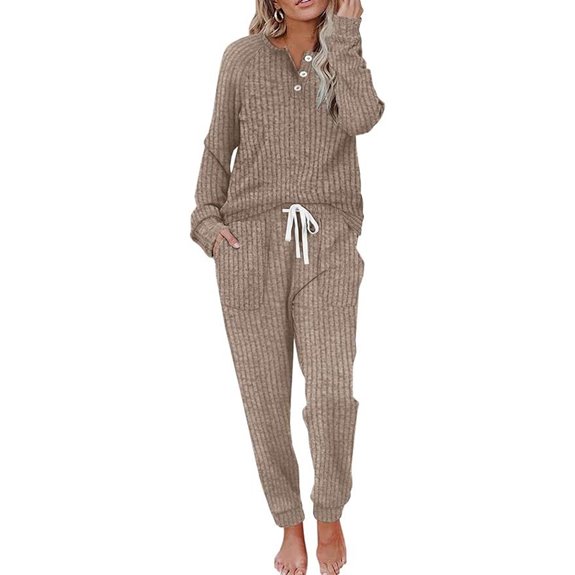 WIHOLL Women's Lounge Sets with Pockets
