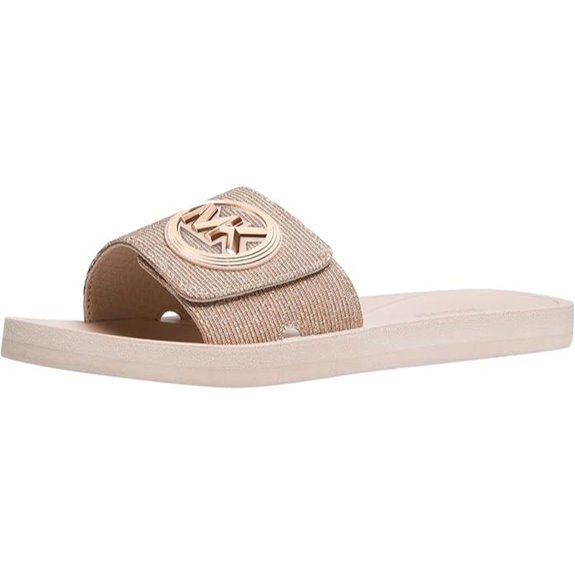 Michael Kors Women's MK Charm Slide