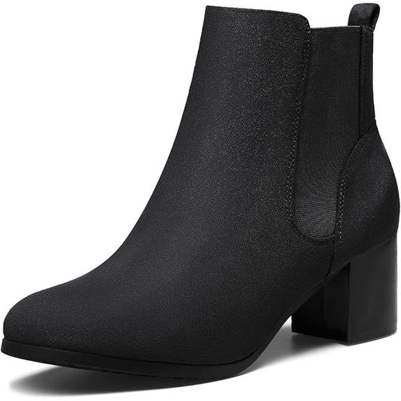 Dream Pairs Women's Elastic Chelsea Ankle Boots