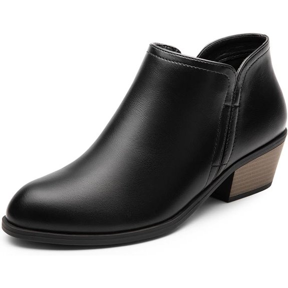 Dream Pairs Women's Ankle Boots with Chunky Heel