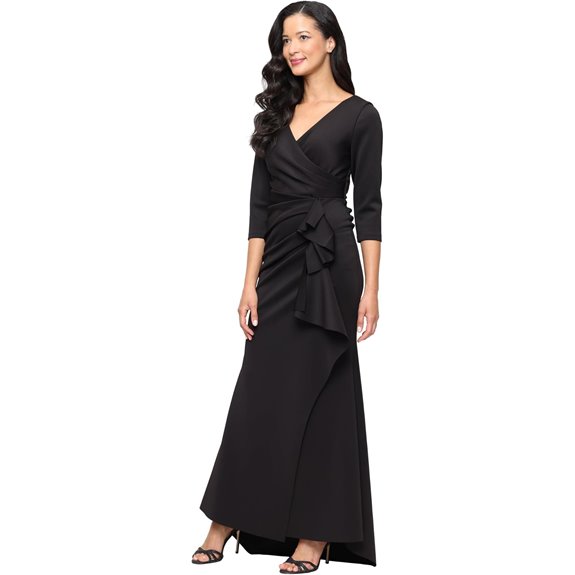 Alex Evenings Women's Stretch Crepe Dress