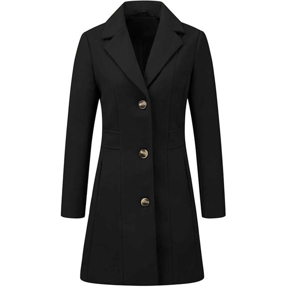 Allegra K Women's Winter Pea Coat