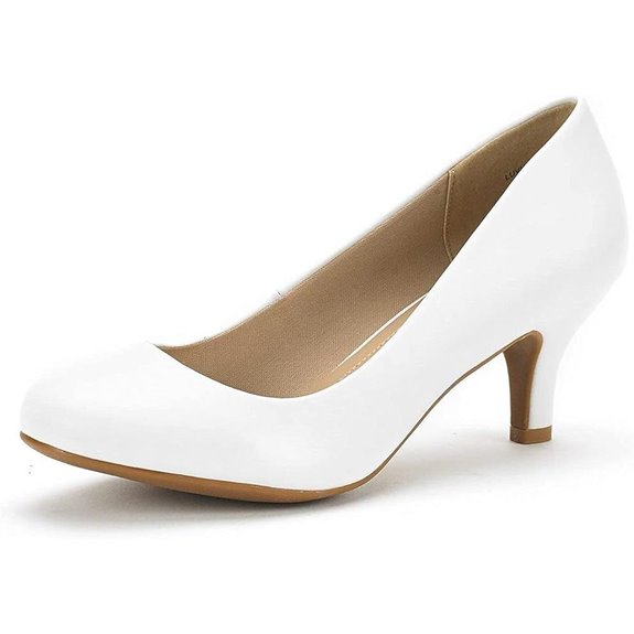 DREAM PAIRS Women's Dress Comfortable Low Heel Pump Shoes