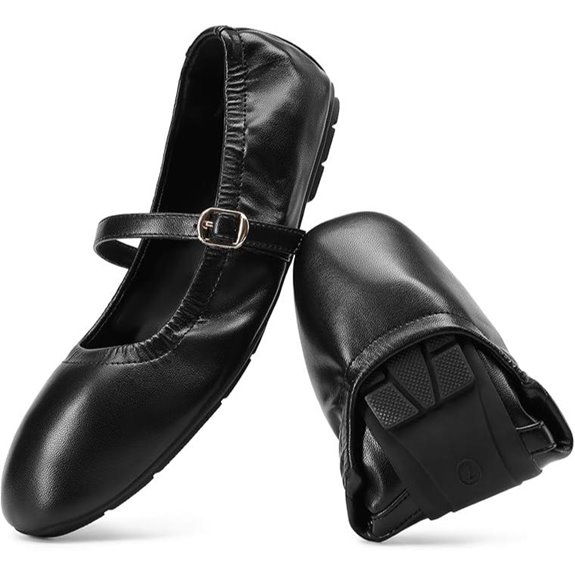 Dream Pairs Women's Foldable Ballet Flats