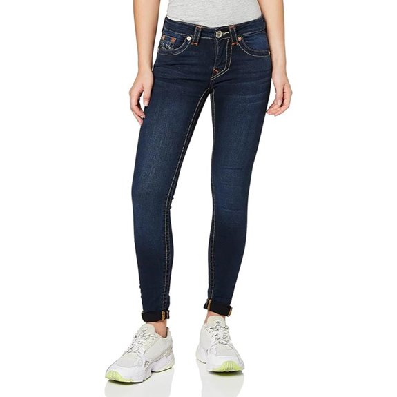 True Religion Women’s Jennie Skinny Ankle Jeans