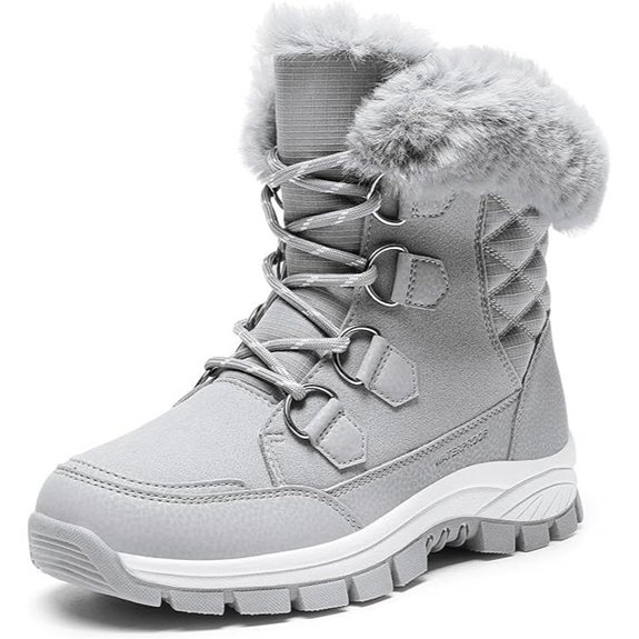 DREAM PAIRS Waterproof Snow Boots for Women