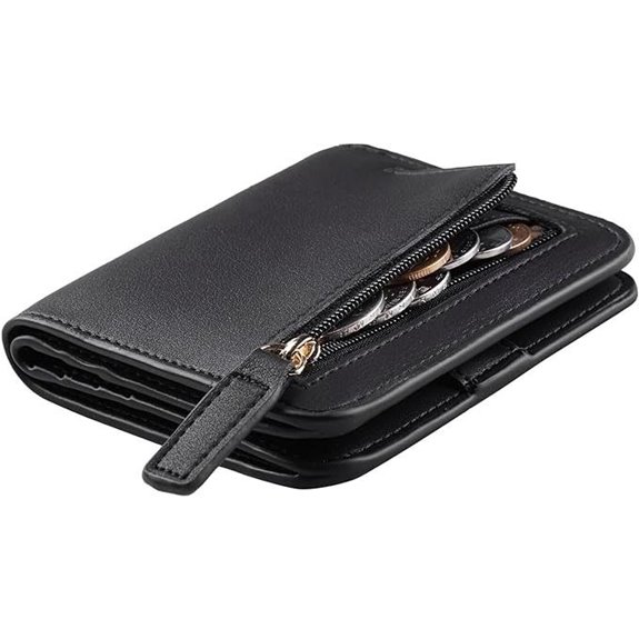 Toughergun Women's Slim Leather RFID Wallet