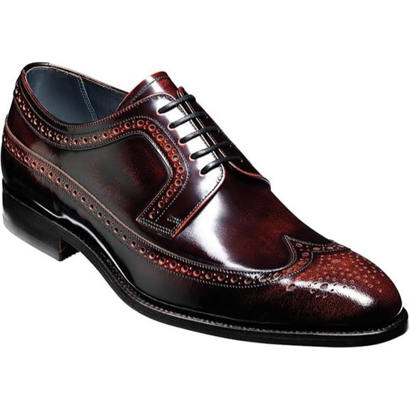 BARKER Woodbridge Leather Oxford Brogue Shoes