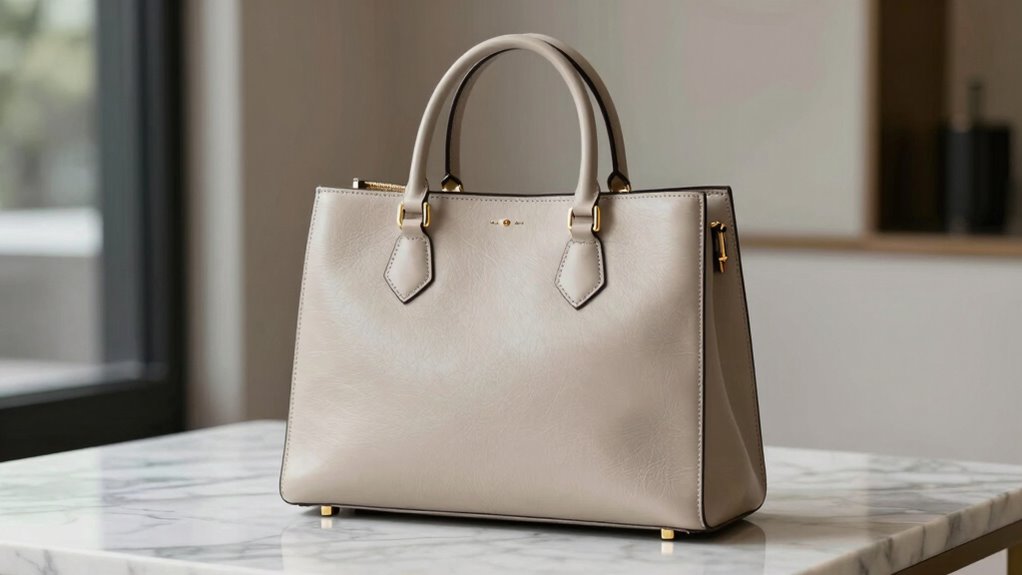 balanced luxury tote size