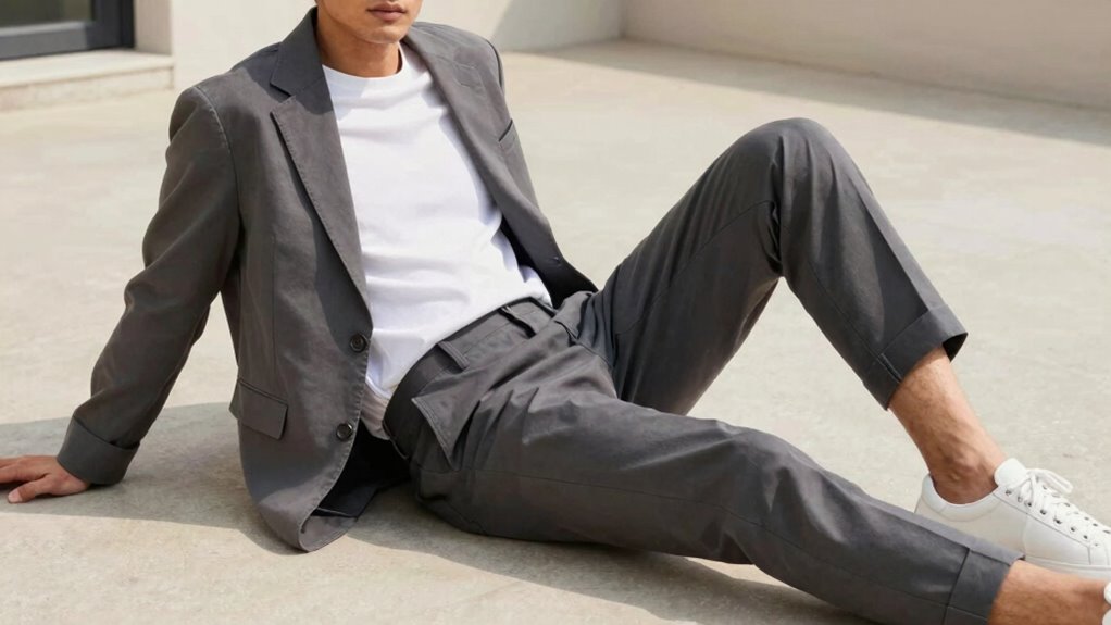 casual chic tailored styling