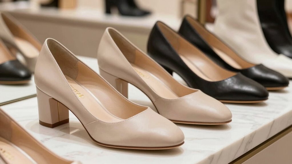 comfort heels luxury segment