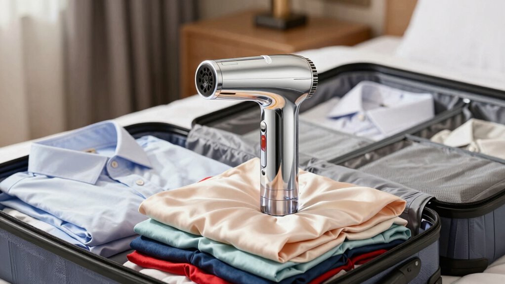 compact garment steaming solution