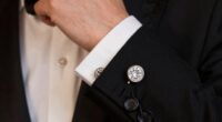 elegant black tie accessories