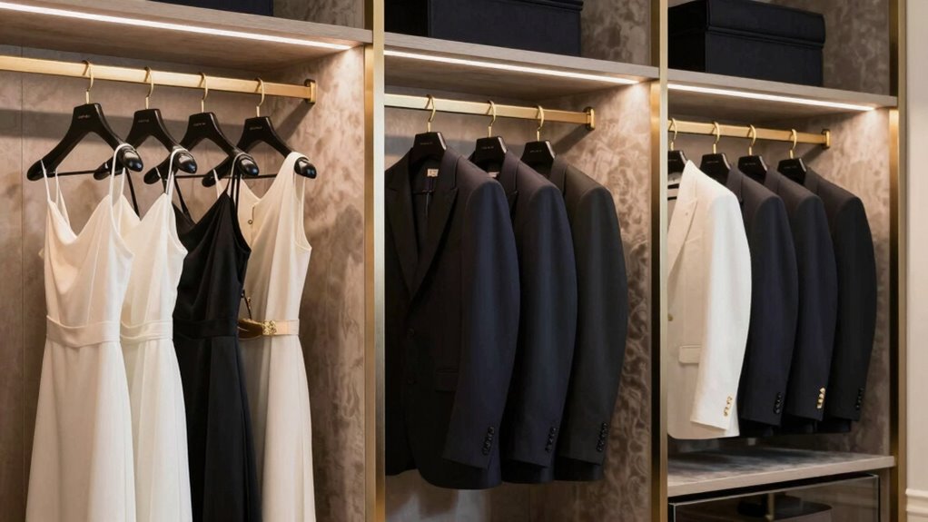 elegant durable clothing organization