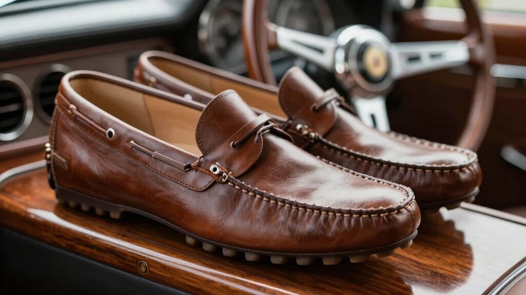 elegant footwear for driving