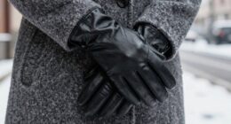 elegant winter accessory choice