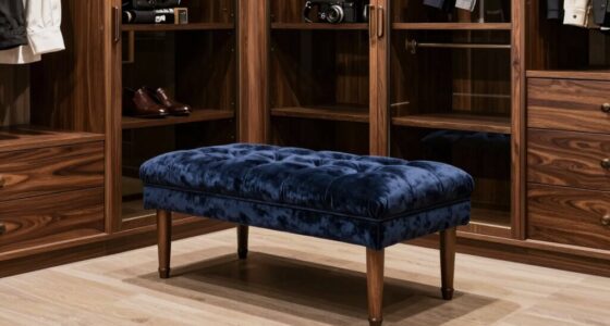 enhancing dressing room elegance
