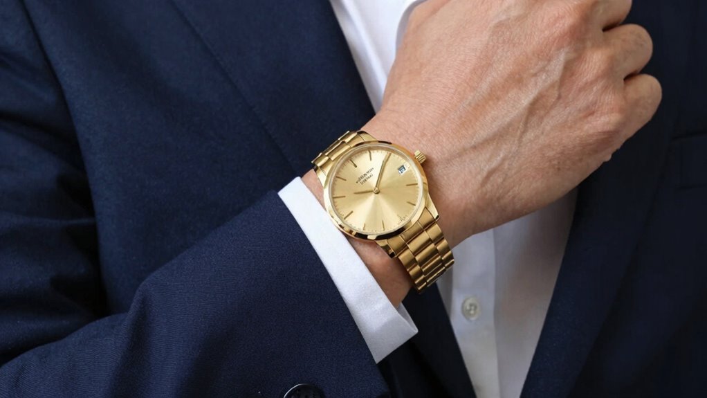 gold watches elevate style