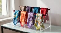keep scarves neat and protected