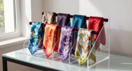 keep scarves neat and protected