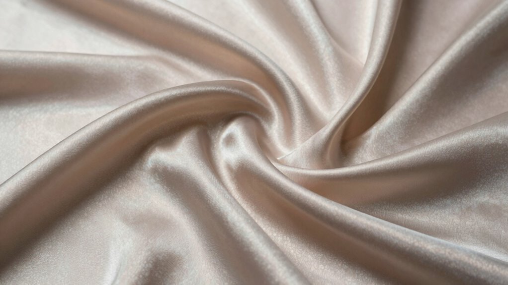 lustrous smooth luxurious sheen