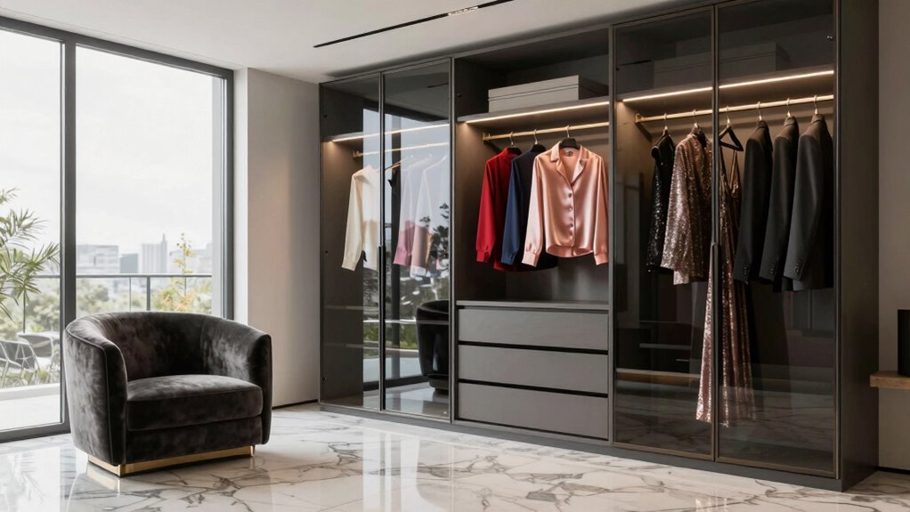 luxury flats for wardrobe