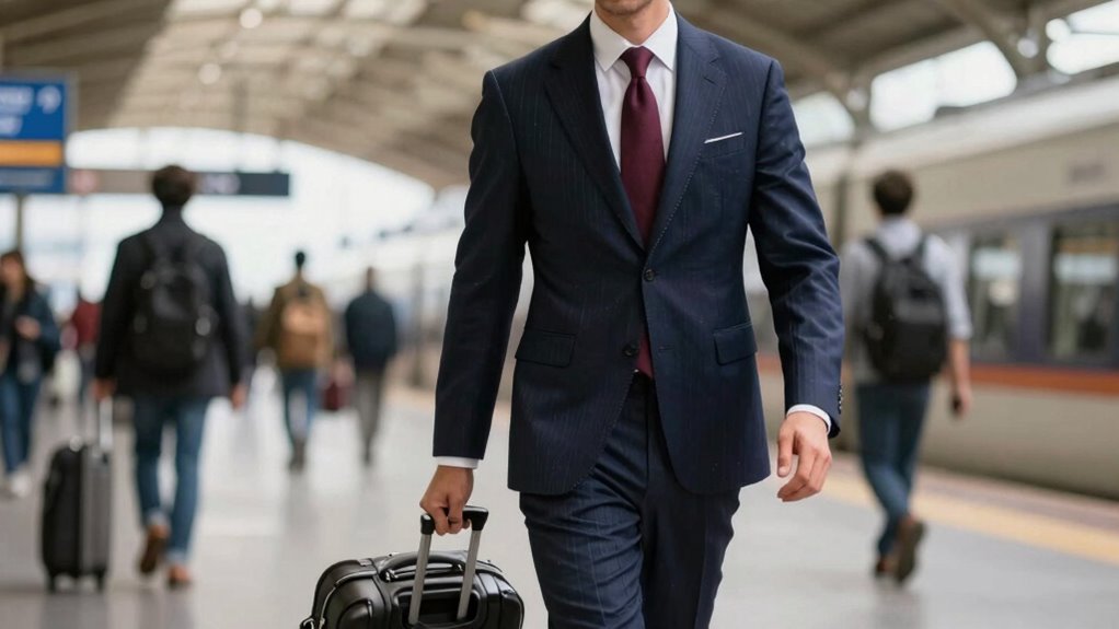 luxury travel suit essentials
