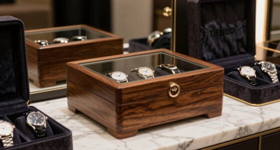 luxury watch storage display