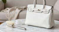 maintain white luxury items