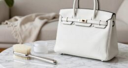 maintain white luxury items