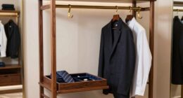organized accessible clothing storage