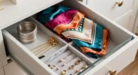 organized fashion accessory storage