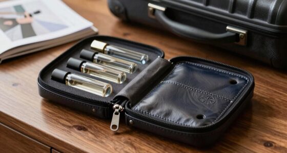 organized perfume travel solutions