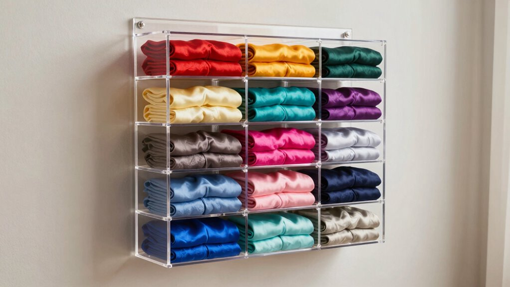 organized protected scarf collection