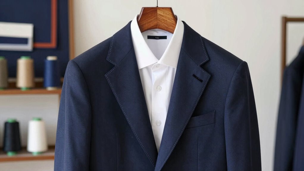 perfectly tailored eco conscious suit