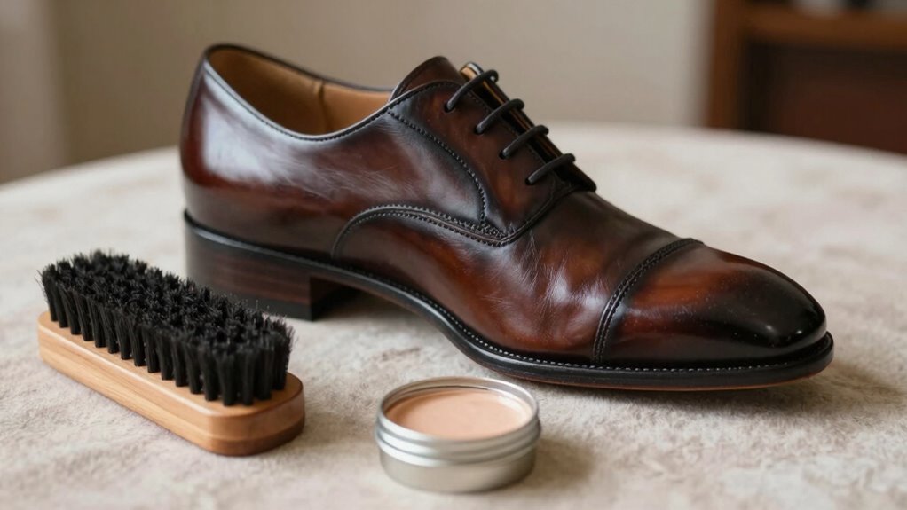 proper shoe cleaning and storage
